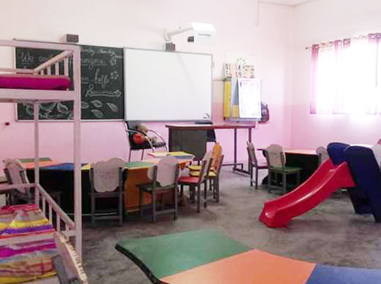 Smart Class of Sanawar Smart School Bhupal